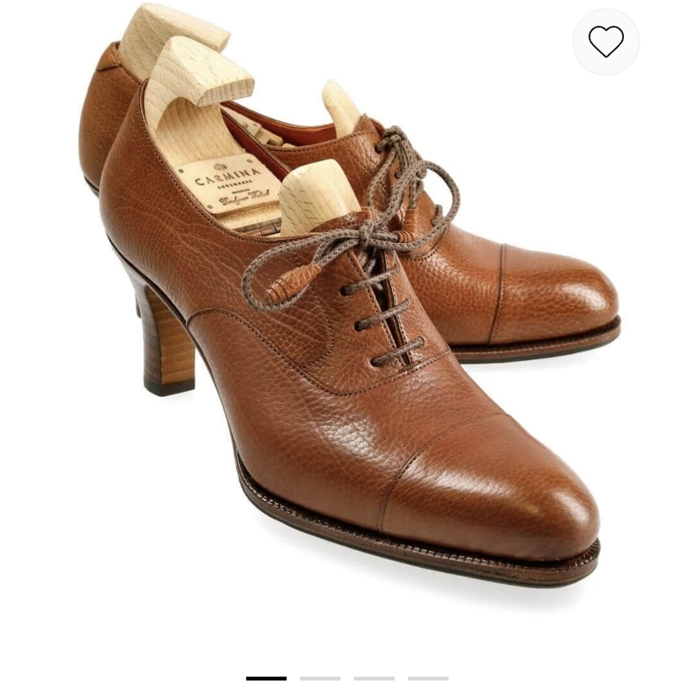 Carmina Leather High heel Oxford 8.5 Madison